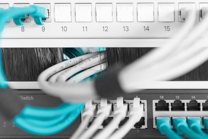 DIGITUS Kabelbźrstenleiste 1HE ffnung 2
