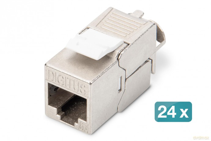 DIGITUS Keystone Jack Cat6a RJ45 geschir