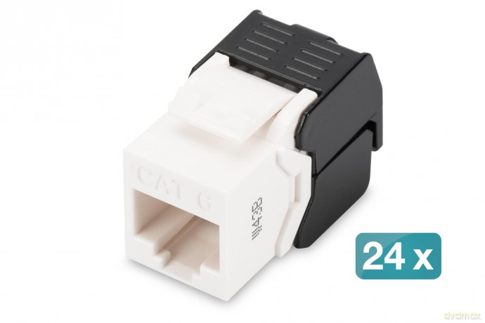 DIGITUS Keystone Jack Cat6RJ45->LSA unge
