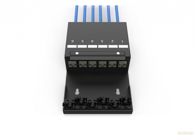 DIGITUS Konsolidierungspunkt-Box 6Ports