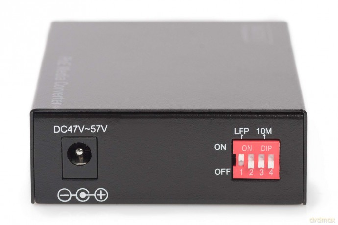 DIGITUS Konverter Gigabit PoE Media SFPR