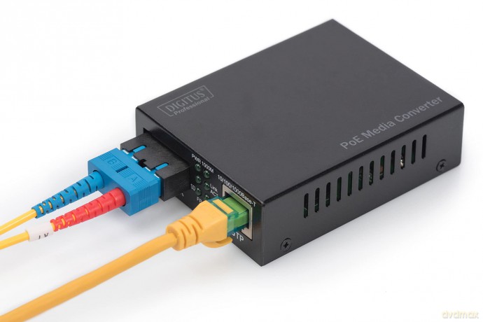 DIGITUS Konverter Gigabit PoE Singlem.Me