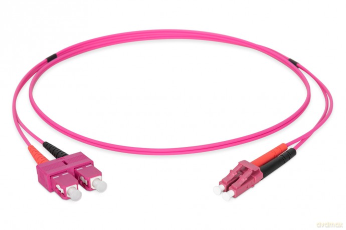 DIGITUS LWL Patchkabel LC -> SC 1.00m M