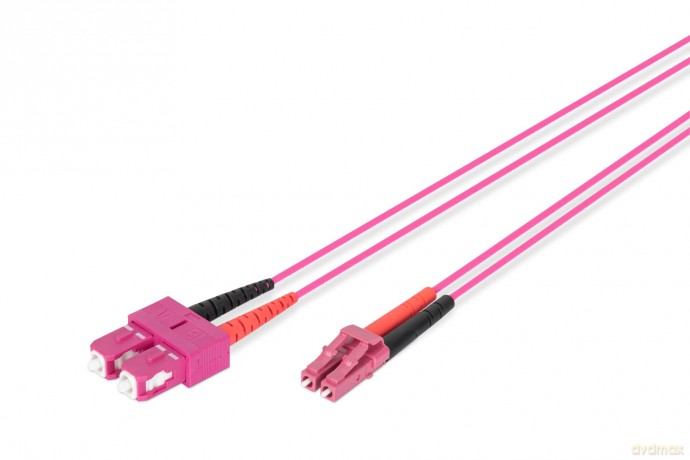 DIGITUS LWL Patchkabel LC -> SC 1.00m M
