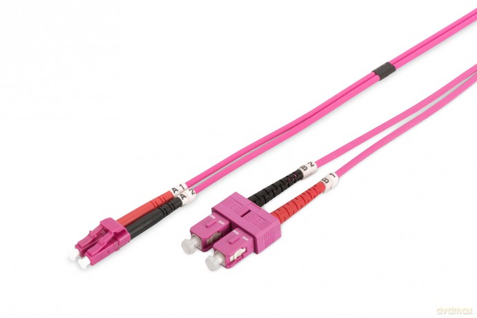 DIGITUS LWL Patchkabel LC -> SC 3.00m M