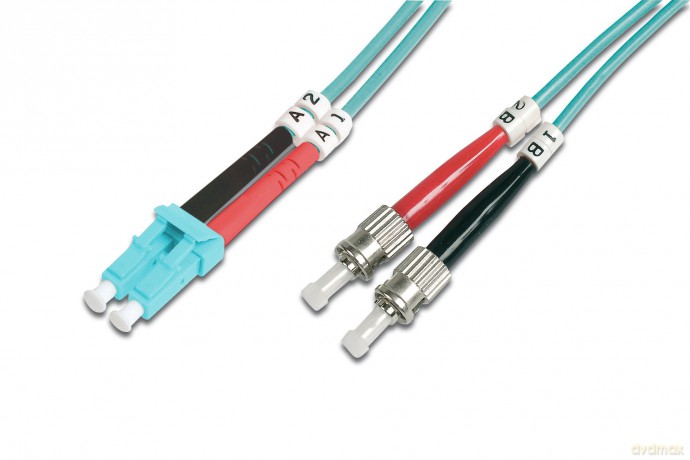 DIGITUS LWL Patchkabel LC -> ST 5.00m M