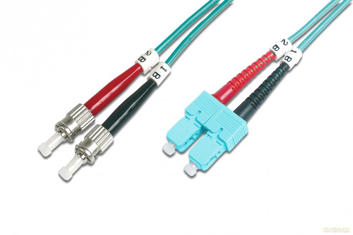 DIGITUS LWL Patchkabel ST -> SC 2.00m M