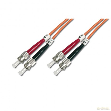 DIGITUS LWL Patchkabel ST -> ST 2.00m M