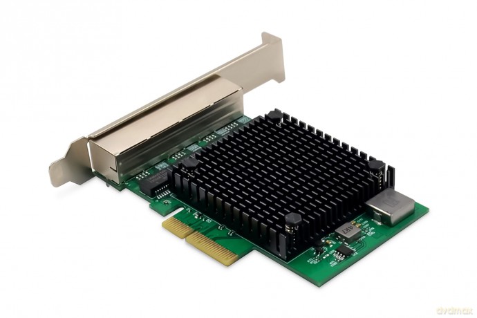 DIGITUS Netzwerkkarte 4Port RJ45 RTL8125