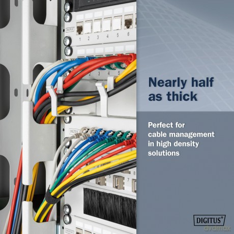 DIGITUS Patchkabel CAT 6A FFTP Slim 0,50