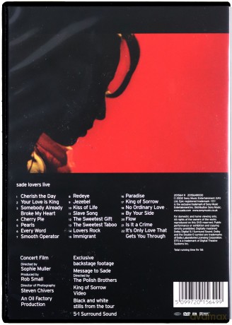 Sade: Lovers Live [DVD]