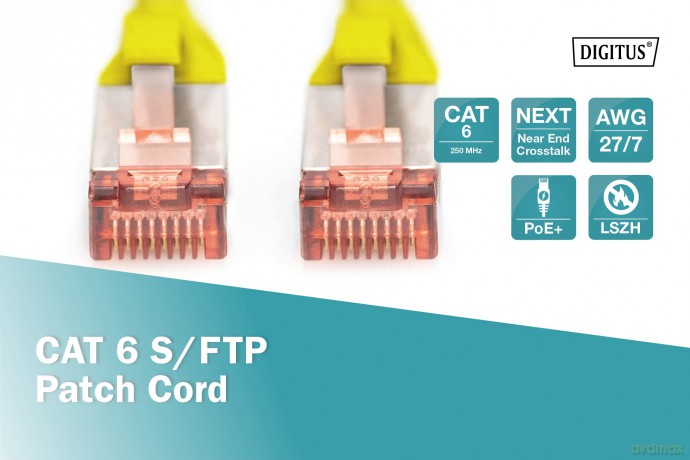DIGITUS Patchkabel Cat6 S/FTP 2xRJ45 5