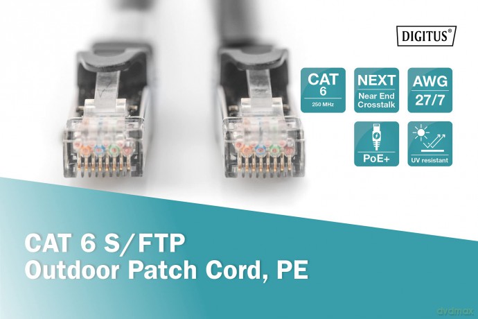 DIGITUS Patchkabel Cat6 S/FTP 2xRJ45 5