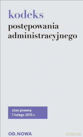 Kodeks Postępowania Administracyjnego - Lech Krzyżanowski [KSIĄŻKA]