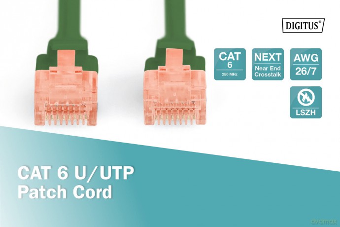 DIGITUS Patchkabel Cat6 UUTP 2xRJ45 5.0m