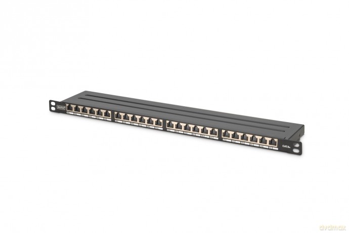 DIGITUS Patchpanel 0,5HE 24-Port Cat6a