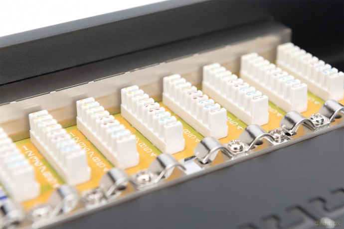 DIGITUS Patchpanel 1HE 16-Port Cat6 ges