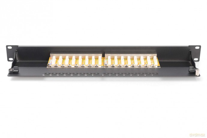 DIGITUS Patchpanel 1HE 16-Port Cat6 ges