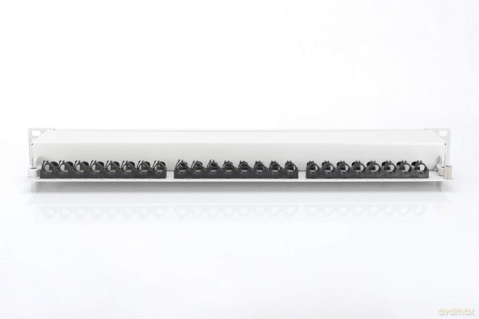 DIGITUS Patchpanel 1HE 24-Port Cat6a ges