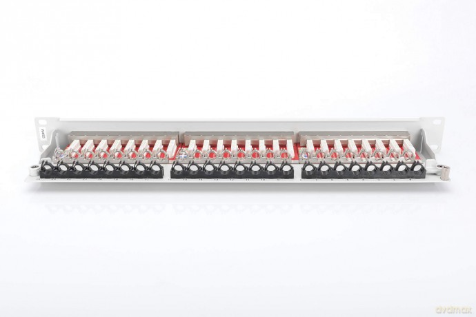 DIGITUS Patchpanel 1HE 24-Port Cat6a ges