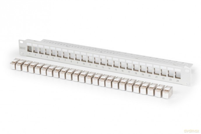 DIGITUS Patchpanel 1HE 24xCat6A Keystone