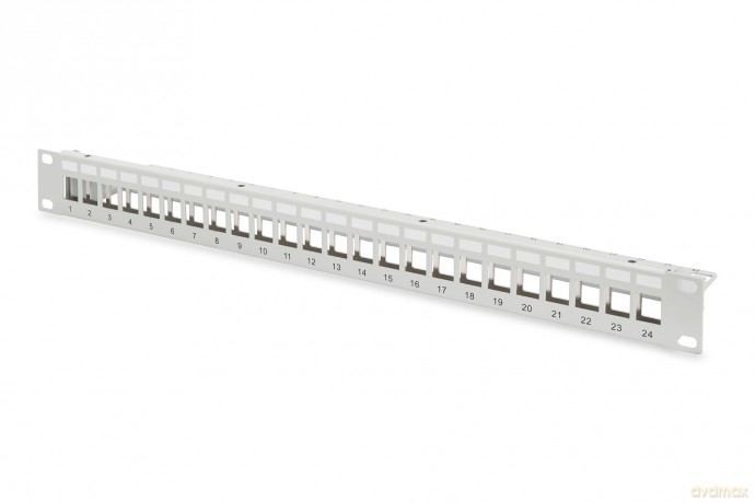 DIGITUS Patchpanel 1HE 24xCat6A Keystone