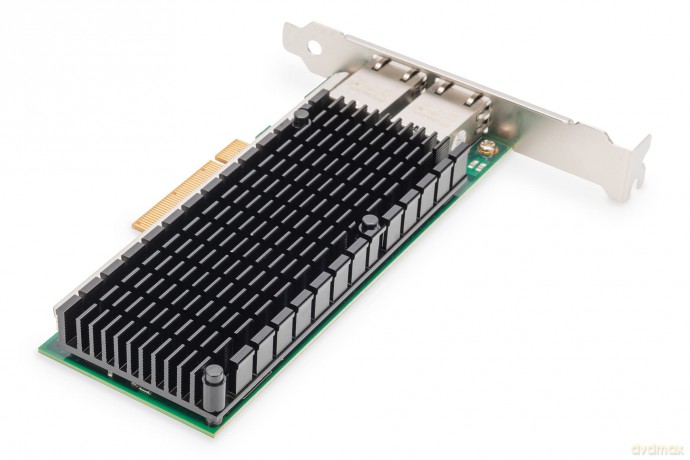 DIGITUS PCI Expr Card 2x Cat6a RJ45 High