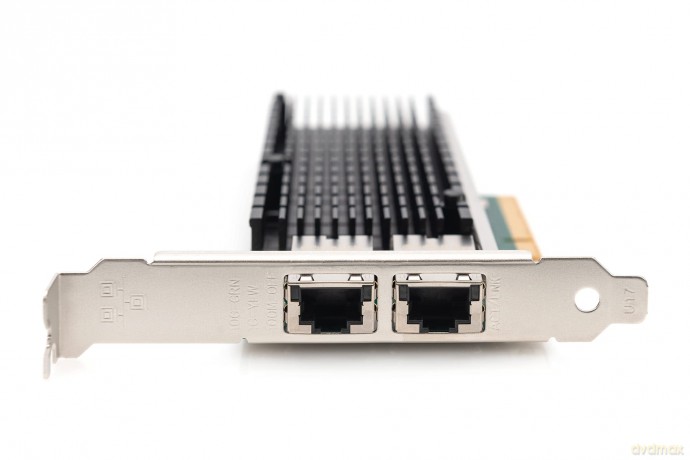 DIGITUS PCI Expr Card 2x Cat6a RJ45 High