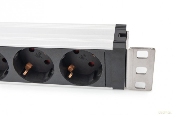 DIGITUS PDU 1HE 5x Schuko 16A Ausgnge 2