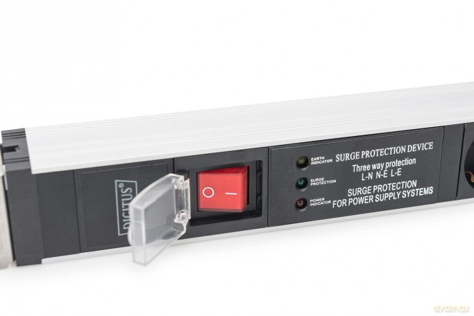 DIGITUS PDU 1HE 5x Schuko 16A Ausgnge 2
