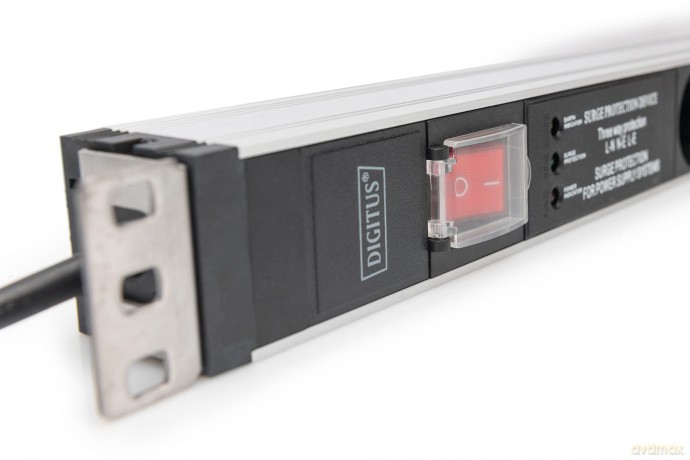 DIGITUS PDU 1HE 5x Schuko 16A Ausgnge 2