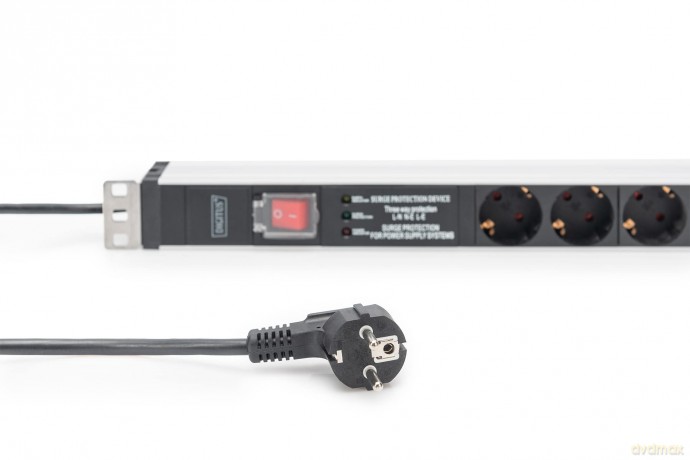 DIGITUS PDU 1HE 5x Schuko 16A Ausgnge 2