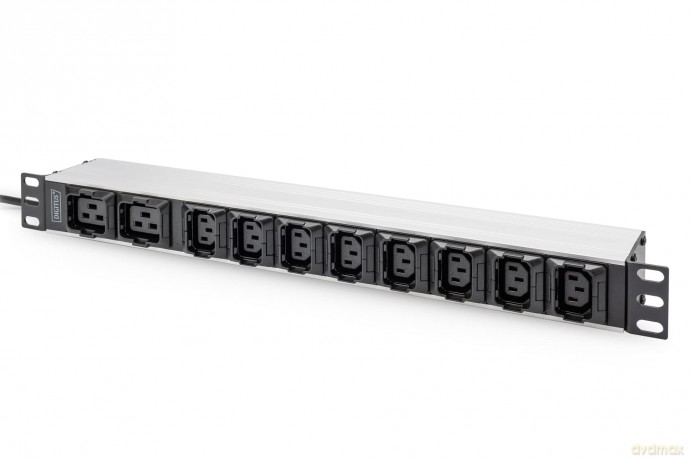DIGITUS PDU 1HE 8xC13 2xC19 Ausgnge