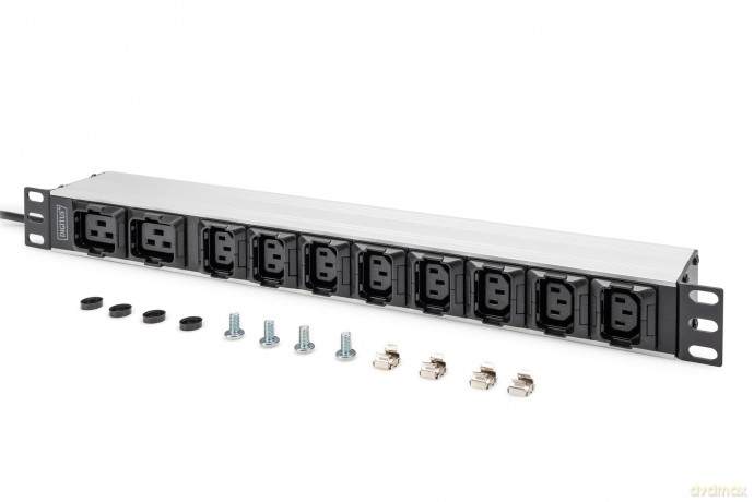 DIGITUS PDU 1HE 8xC13 2xC19 Ausgnge