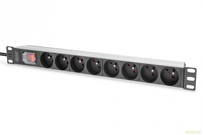 DIGITUS PDU 1U 8xCEE75 Ausgnge 230V16A