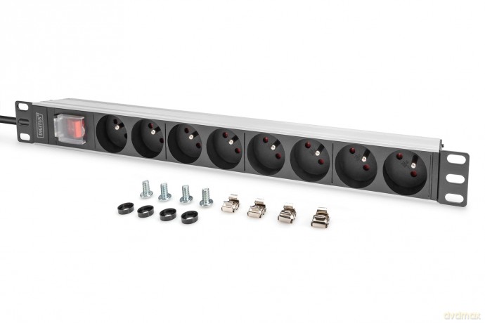 DIGITUS PDU 1U 8xCEE75 Ausgnge 230V16A