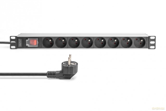 DIGITUS PDU 1U 8xCEE75 Ausgnge 230V16A