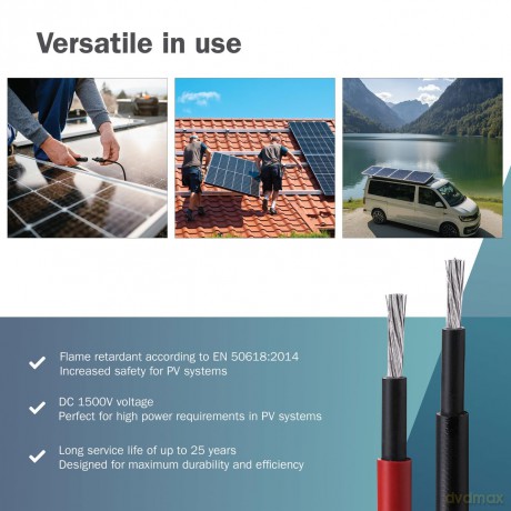 DIGITUS Solar Verlngerungskabel 2x1m 15