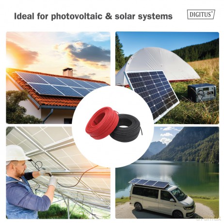 DIGITUS Solar Verlngerungskabel 2x1m 15