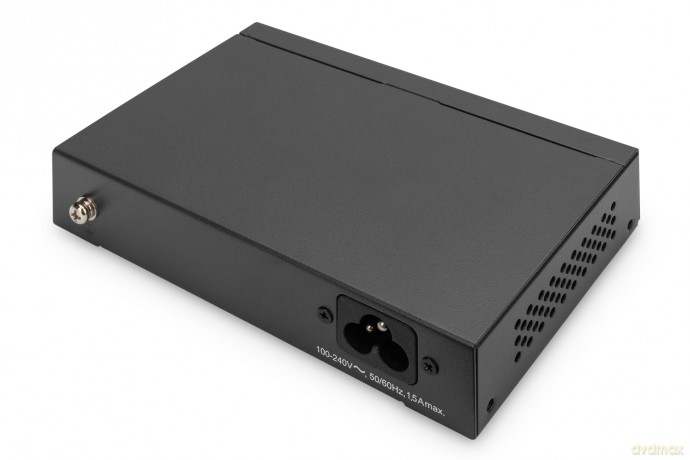 DIGITUS Switch 4-Port Gigabit 60W PoE