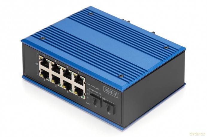 DIGITUS Switch 8 + 2 -Port Gigabit Ethe