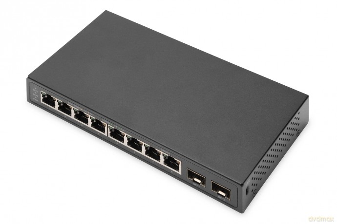 DIGITUS Switch 8-Port Gigabit + 2xSFP un