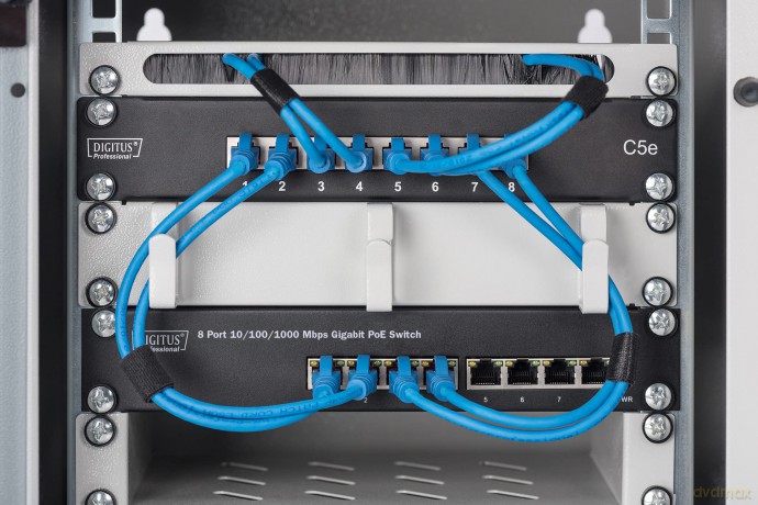 DIGITUS Switch 8-Port Gigabit 80W PoE