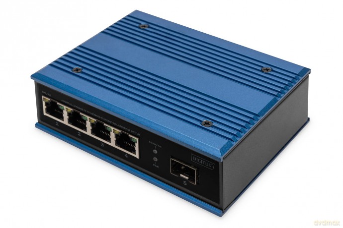 DIGITUS Switch Ind. 4-Port 10/100