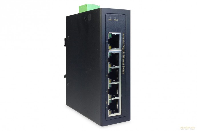 DIGITUS Switch Ind. 5-Port Gigabit