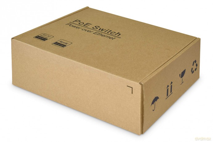 DIGITUS Switch Ind. 7-Port Gigabit 30W P