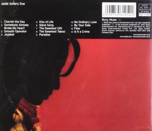 Sade: Lovers Live [CD]