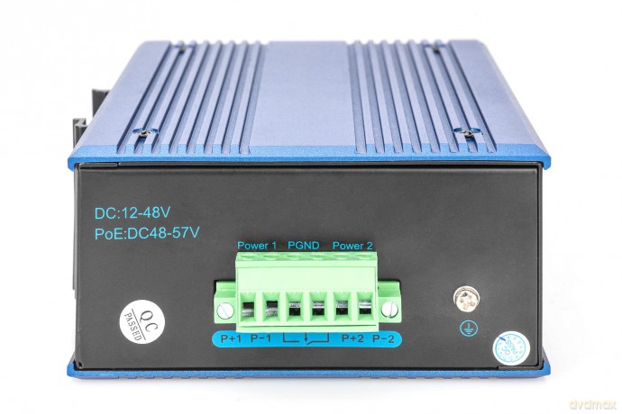 DIGITUS Switch Ind. 8-Port 10100 Unmanag