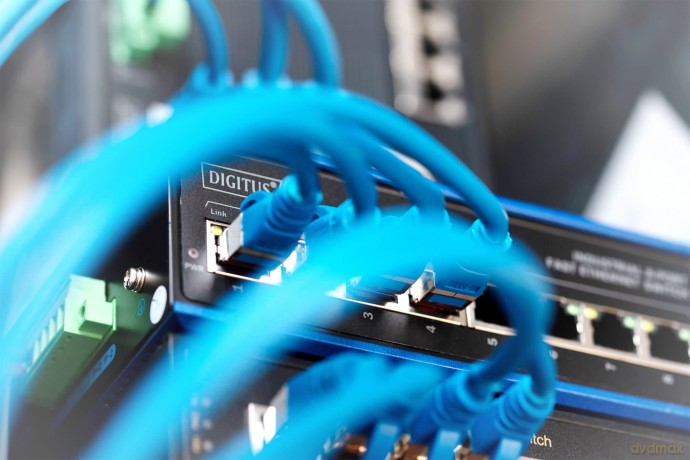 DIGITUS Switch Ind. 8-Port 10100 Unmanag