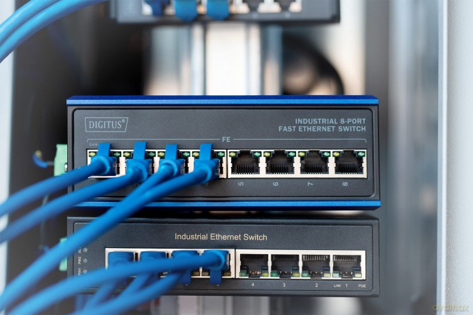 DIGITUS Switch Ind. 8-Port 10100 Unmanag